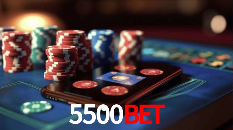Interface do App 5500bet